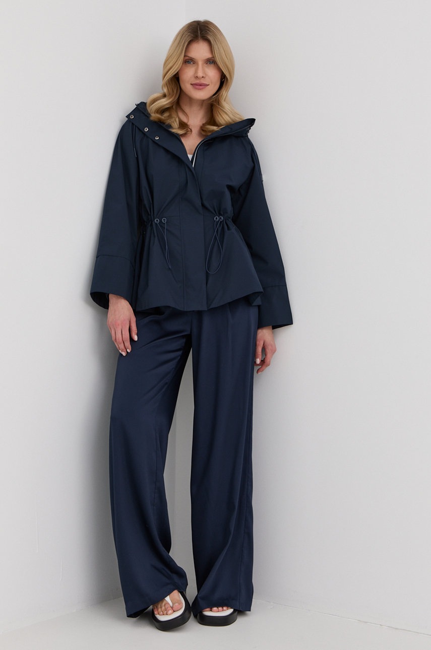 

Куртка Max Mara Leisure женская цвет синий переходная oversize