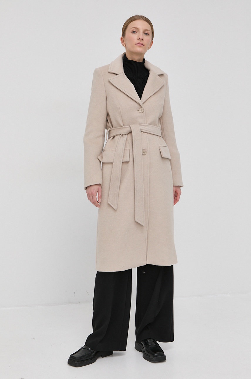 

Шерстяное пальто Bruuns Bazaar Catarina Novelle переходное