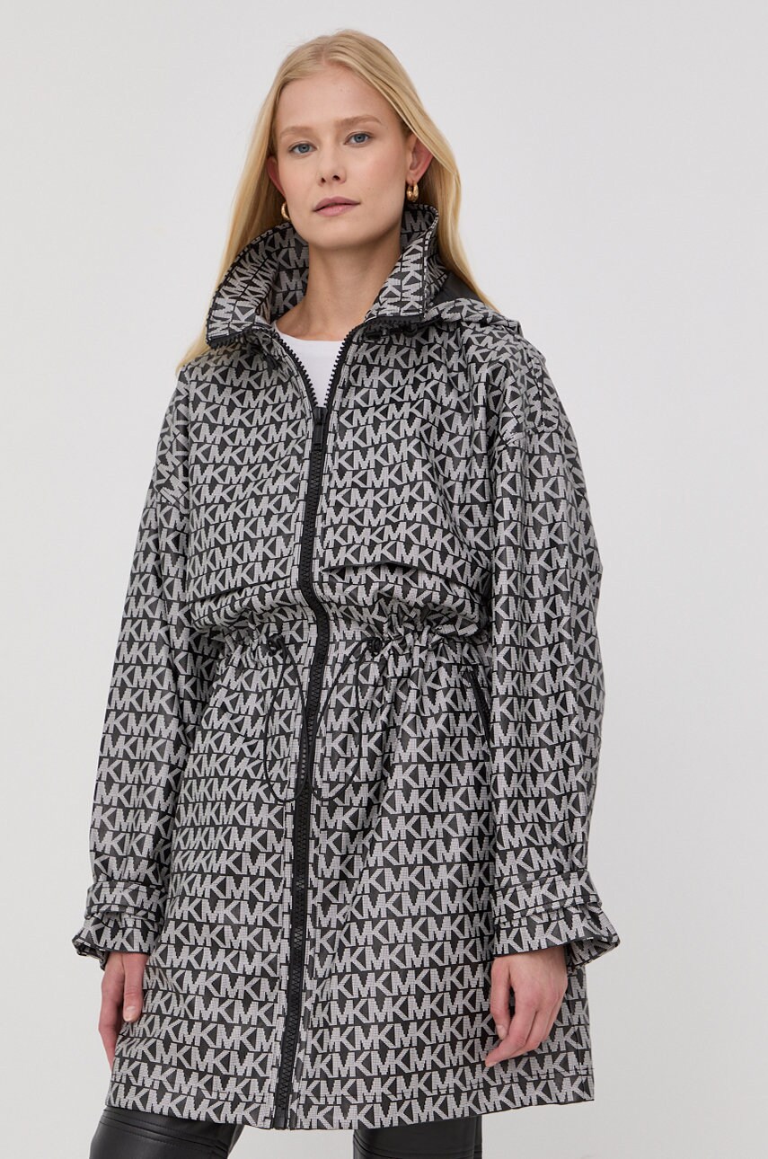Michael michael kors hanorac femei, culoarea negru, de tranzitie
