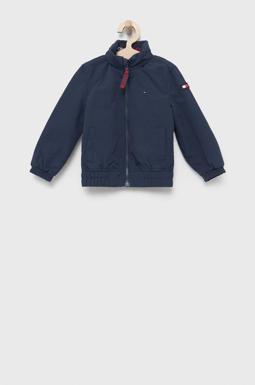 

Детско яке Tommy Hilfiger в тъмносиньо, Тъмносин