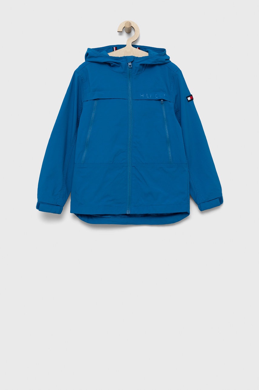 

Детско яке Tommy Hilfiger, Син