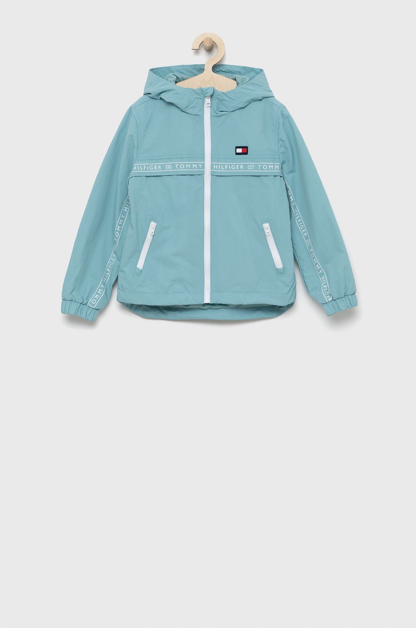 

Детско яке Tommy Hilfiger, Син