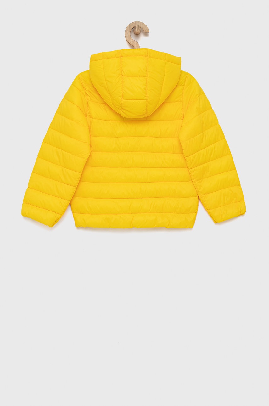 

Детская куртка United Colors of Benetton цвет жёлтый