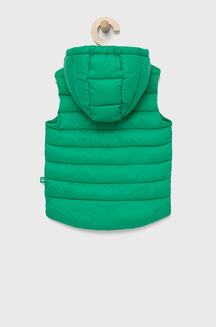 

Дитяча безрукавка United Colors of Benetton колір зелений