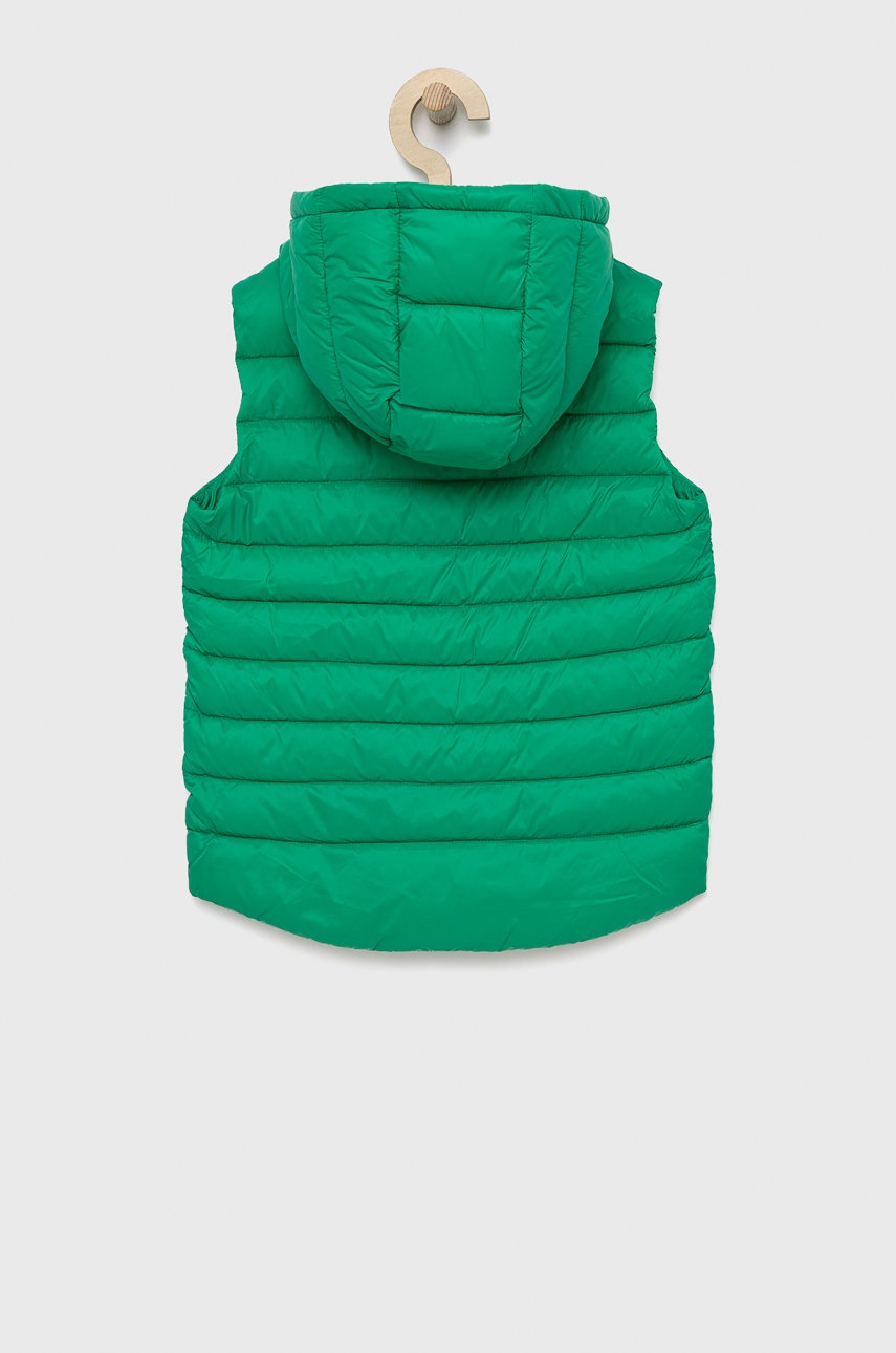 

Дитяча безрукавка United Colors of Benetton колір зелений