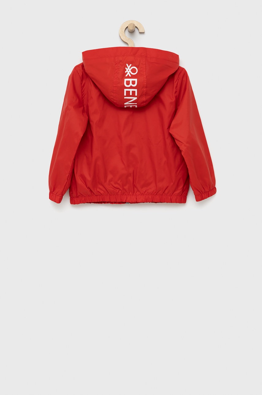 

Детская куртка United Colors of Benetton цвет красный