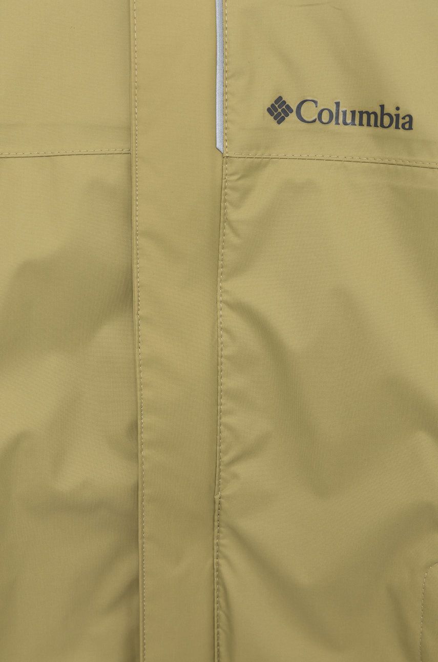 Columbia kurtka dziecięca kolor zielony