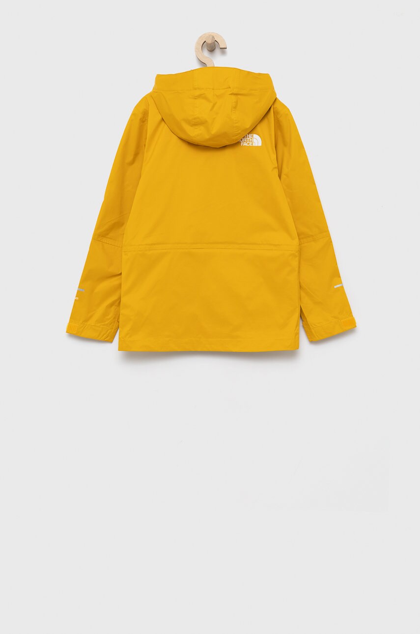 

Детская куртка The North Face B Sumac Rain Jkt цвет жёлтый