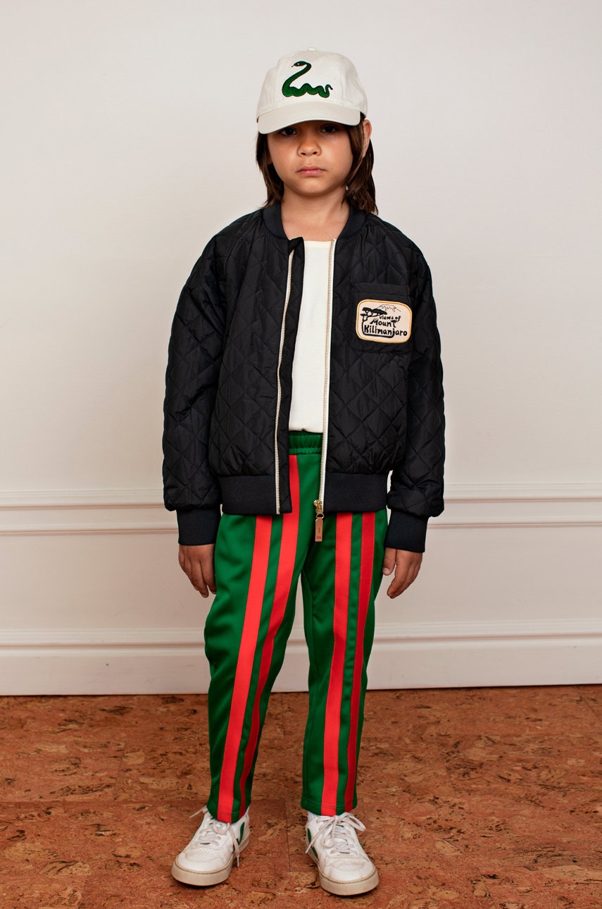 Mini Rodini geaca bomber pentru copii culoarea negru