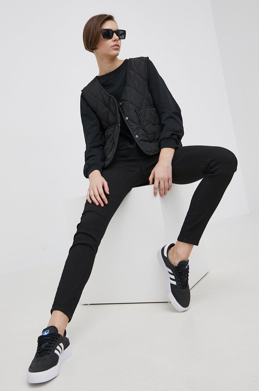 Noisy May vesta femei, culoarea negru, de tranzitie 2023 ❤️ Pret Super answear imagine noua 2022