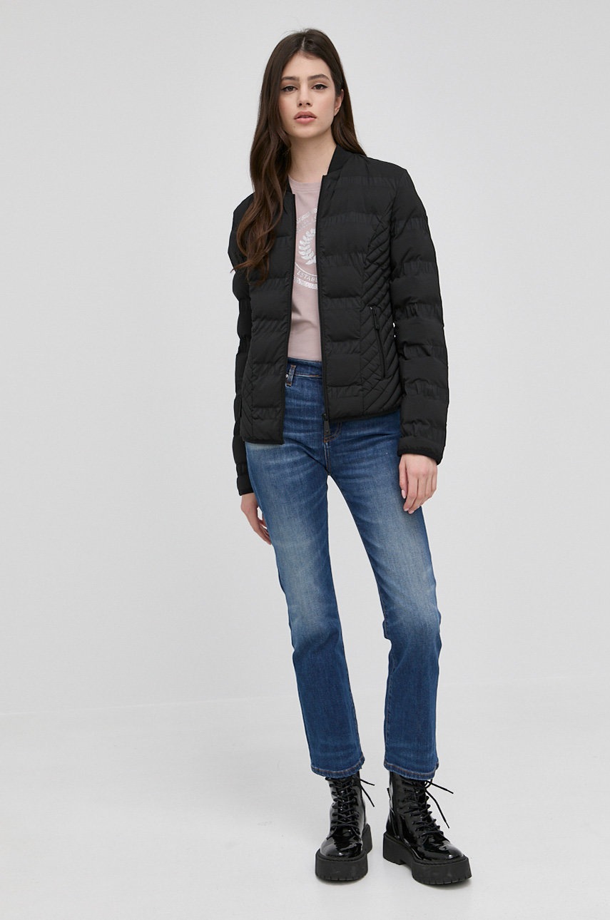 

Куртка Guess женская цвет чёрный переходная