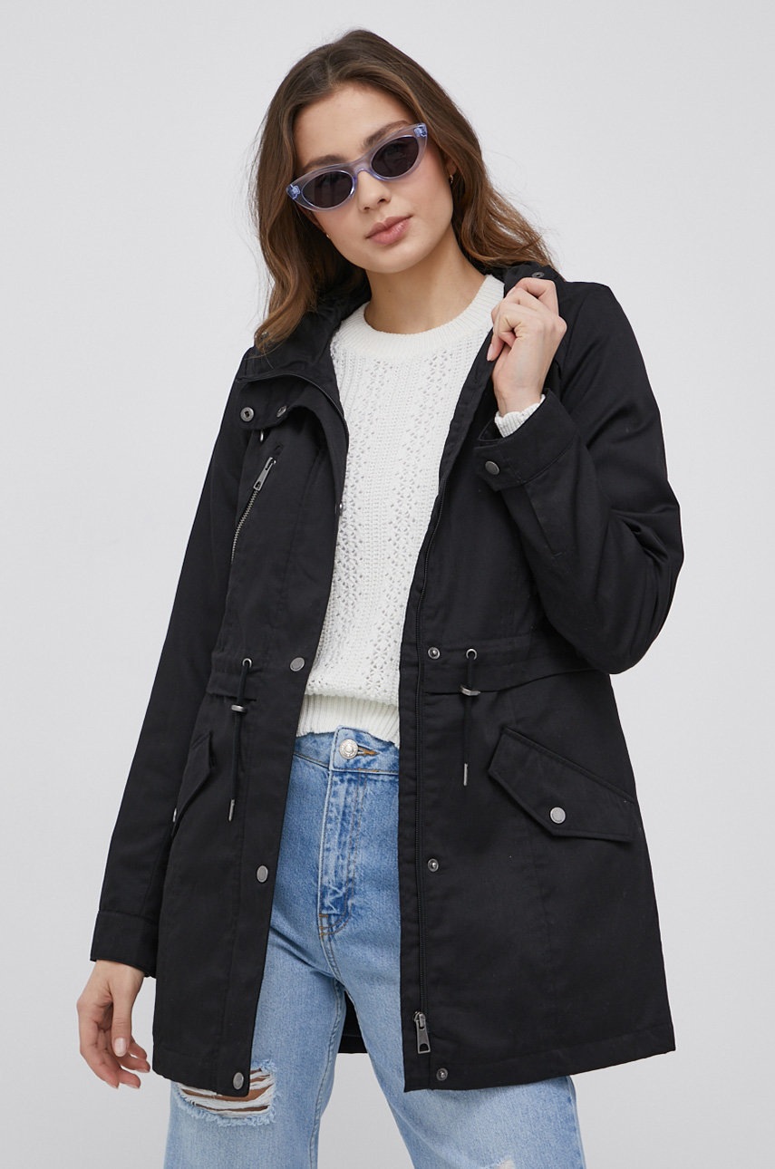 

Парка Vero Moda женская цвет чёрный переходная