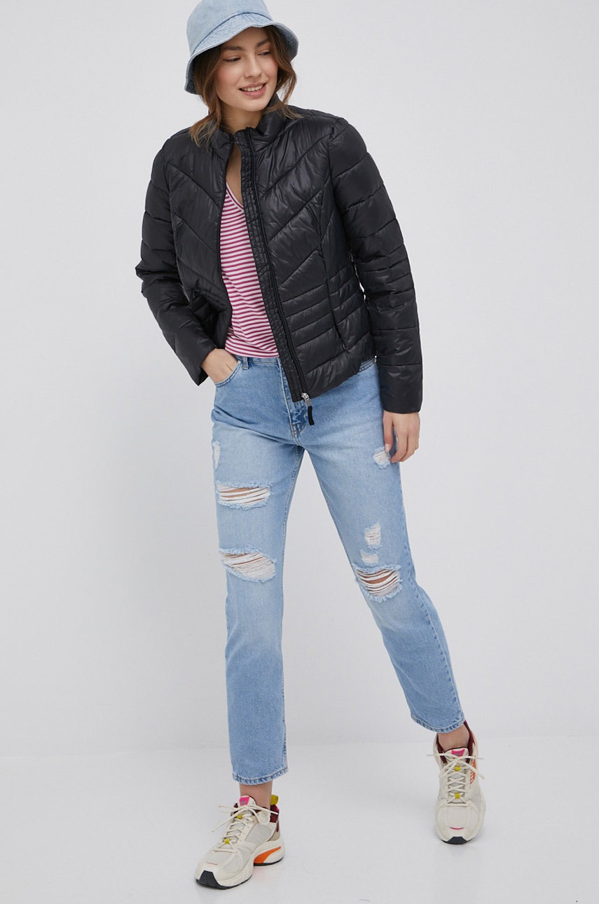 

Куртка Vero Moda женская цвет чёрный переходная