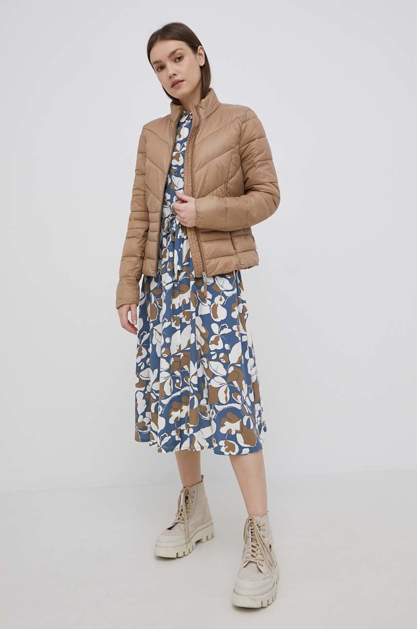 

Яке Vero Moda дамска в бежово с преходна изолация, Бежов