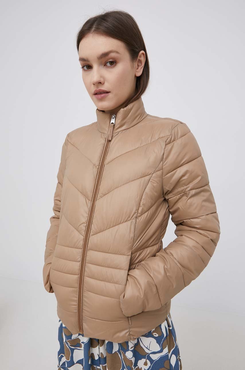 

Куртка Vero Moda женская цвет бежевый переходная