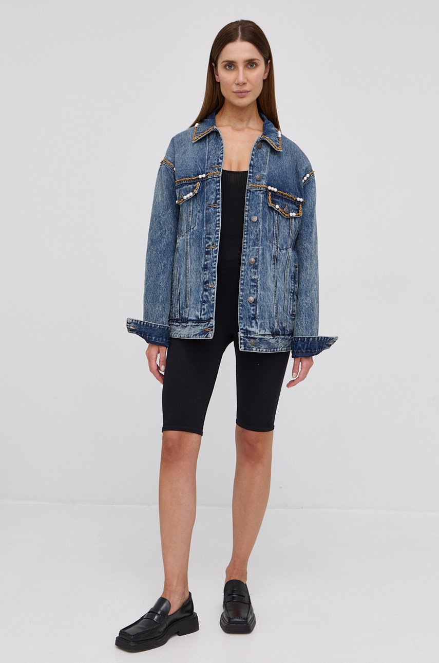 

Джинсова куртка Miss Sixty жіноча перехідна oversize
