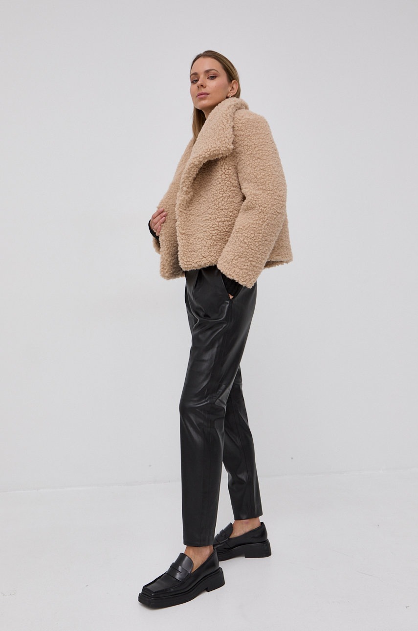 

Куртка Miss Sixty колір бежевий перехідна oversize