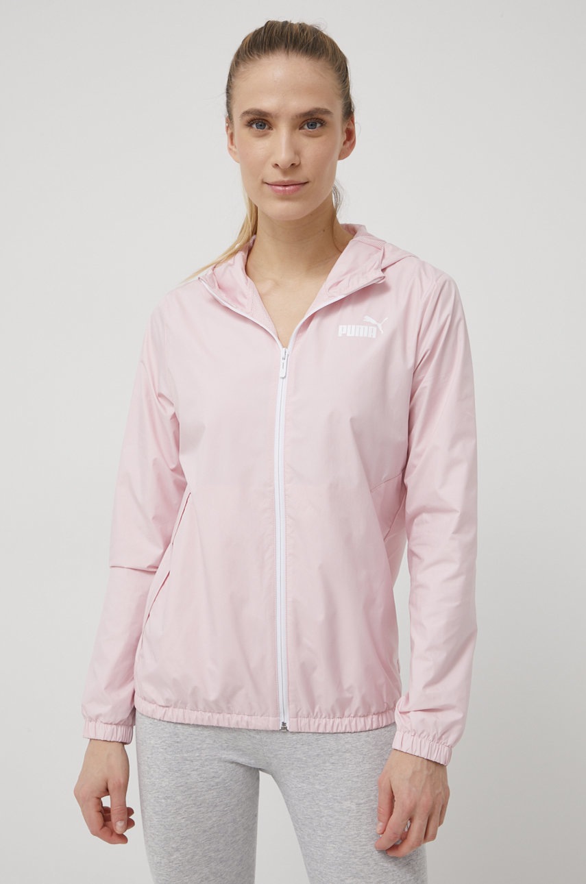 

Ветровка Puma Essentials Solid 847494 цвет розовый переходная