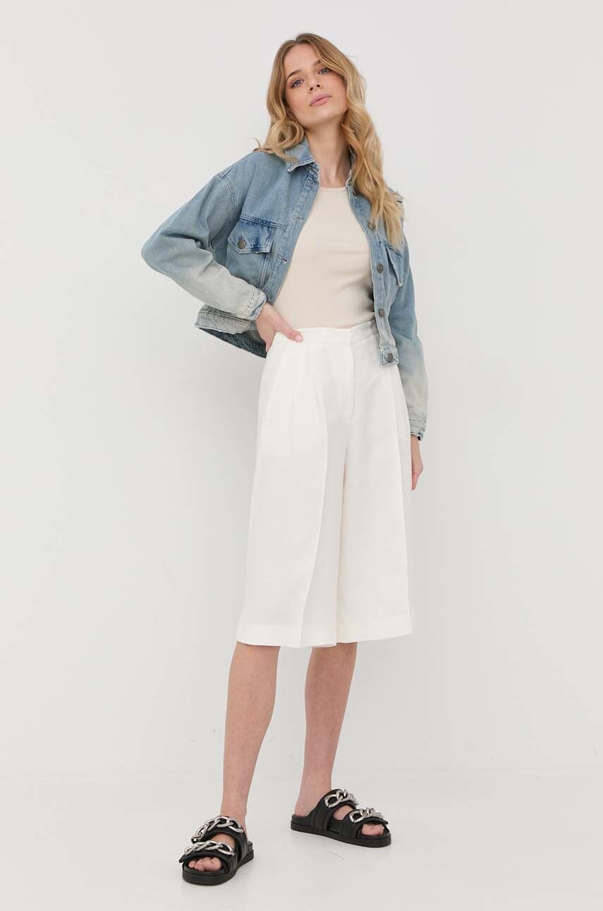 

Джинсовая куртка Twinset женская переходная oversize