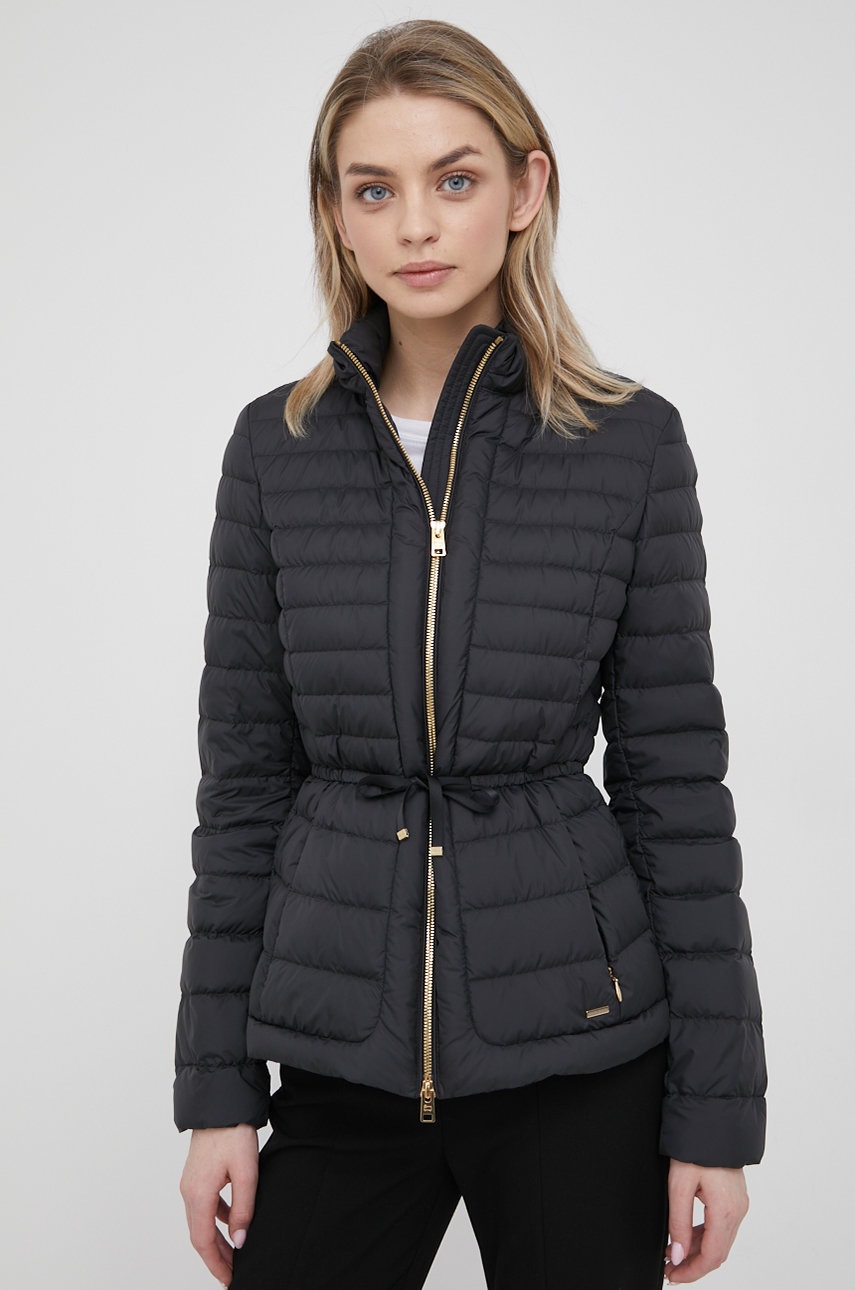 

Яке Woolrich дамска в черно с преходна изолация, Черен