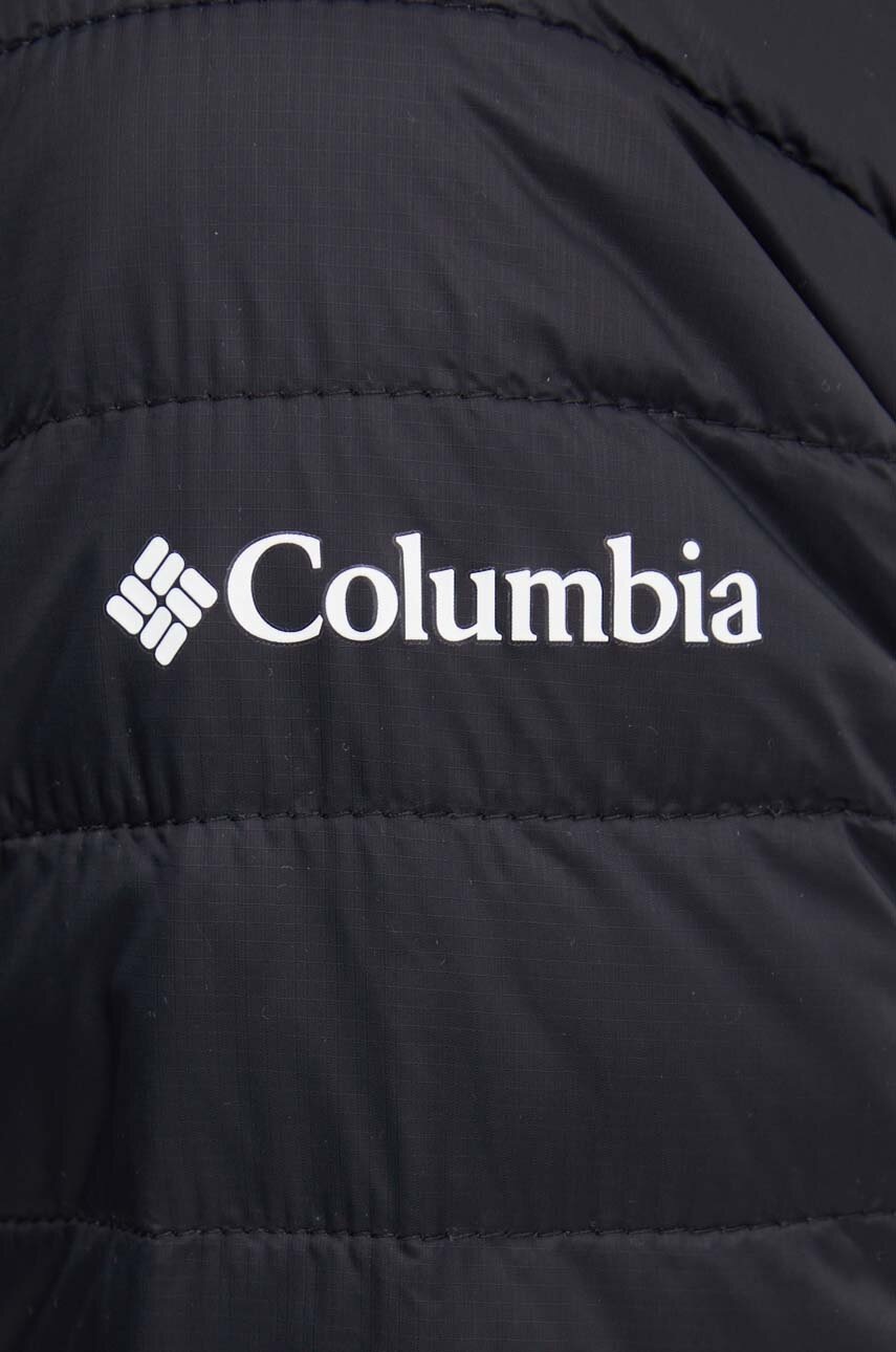 Спортивна куртка Columbia Powder Pass колір чорний перехідна 1773211-010 