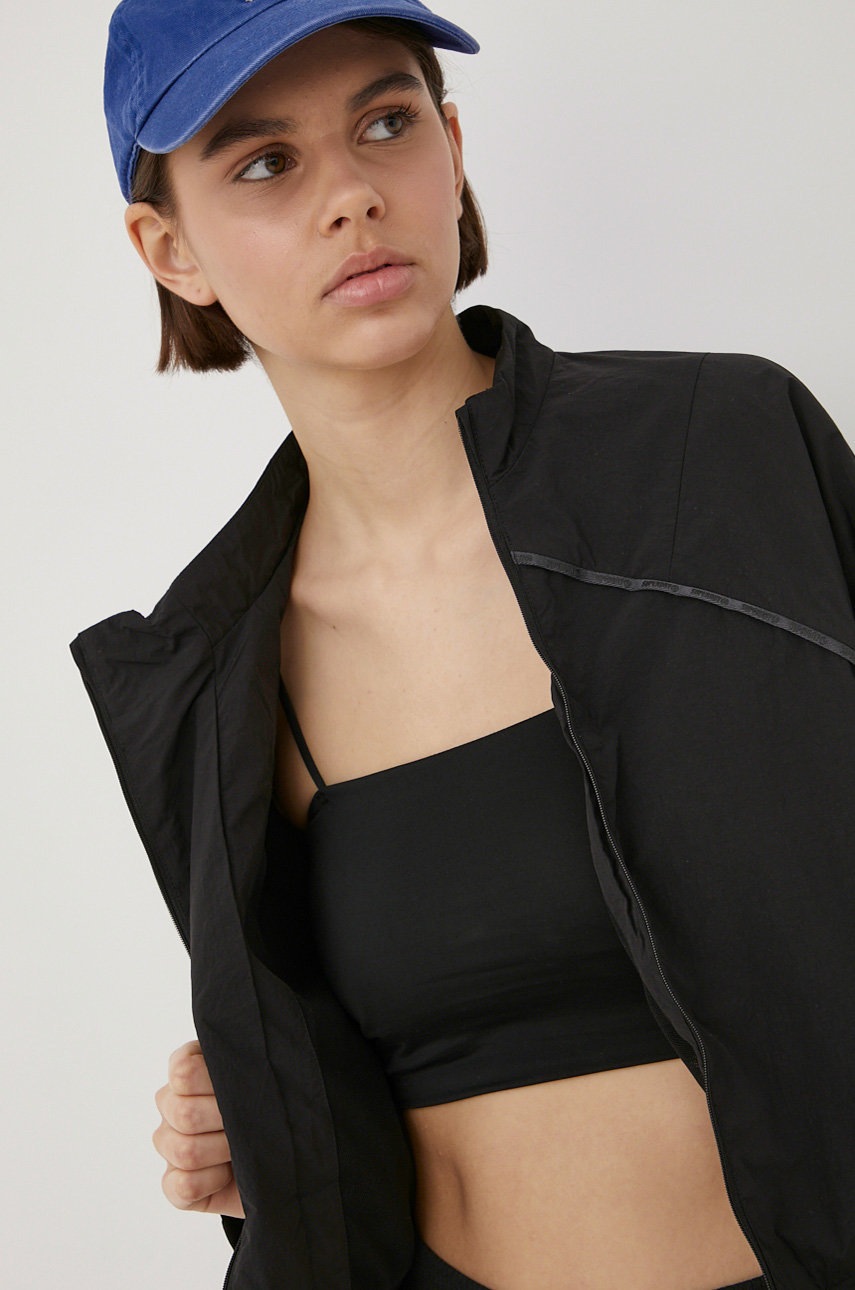 Μπουφάν Superdry χρώμα: μαύρο, φωτογραφία