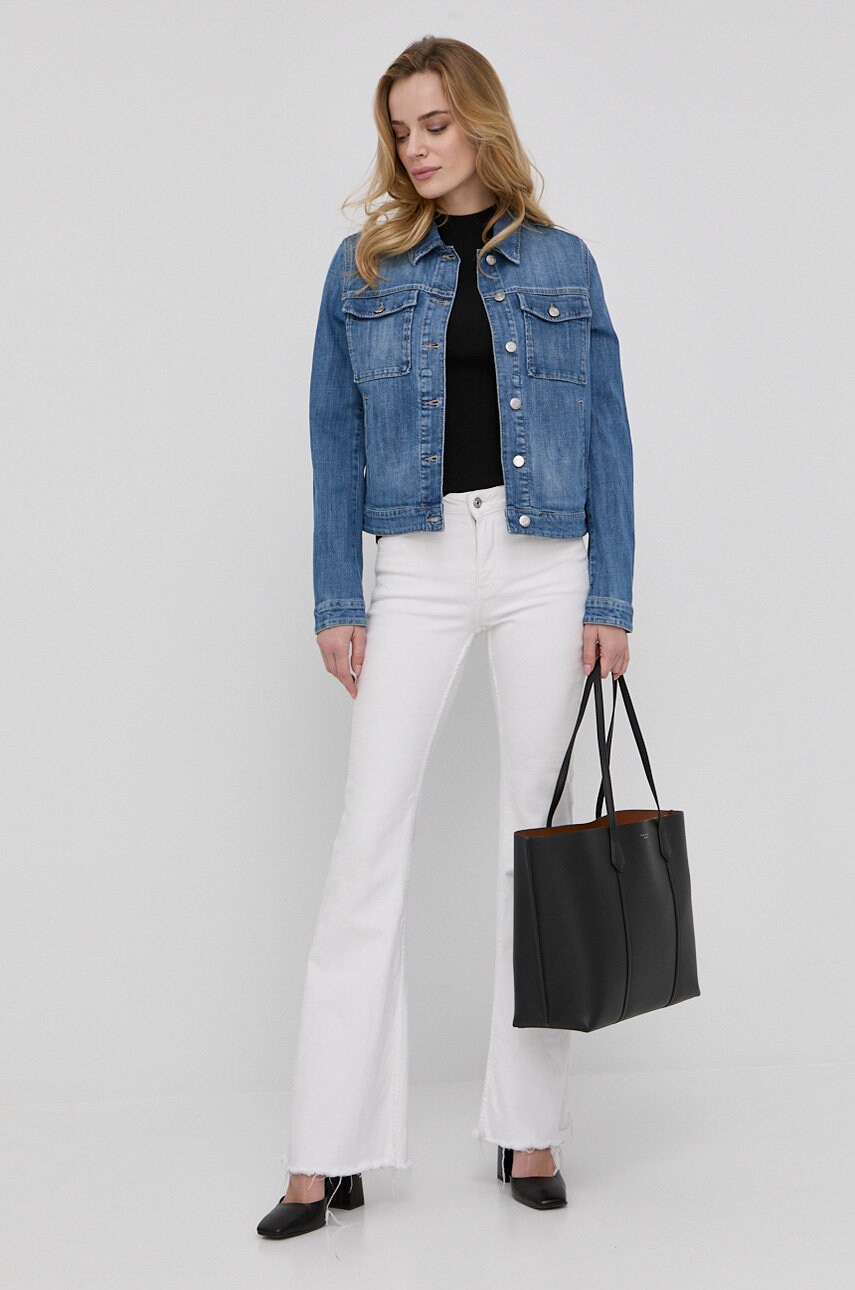 Boss geaca jeans femei, de tranzitie