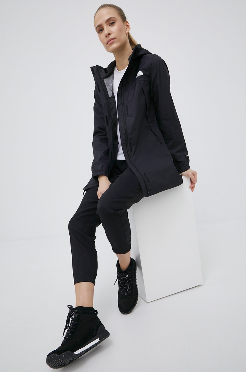 

Куртка outdoor The North Face Antora колір чорний перехідна