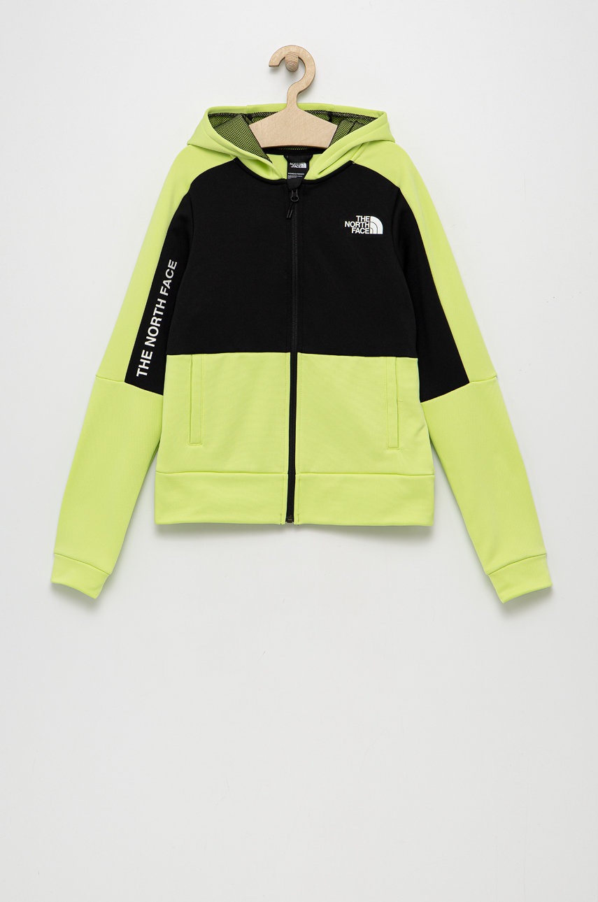 

Спортен суичър The North Face Mountain Athletics в зелено, Зелен