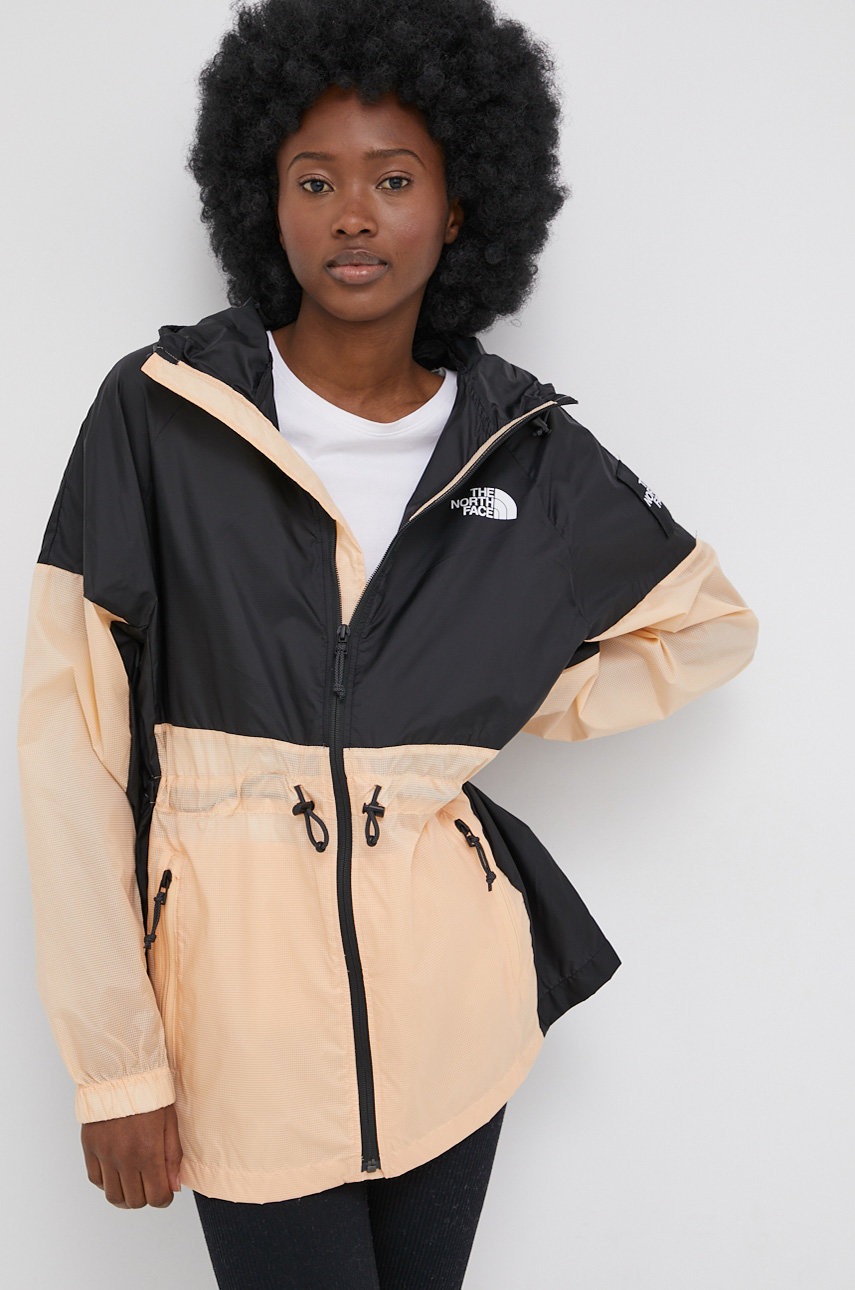 The North Face wiatrówka Black Box kolor czarny przejściowa