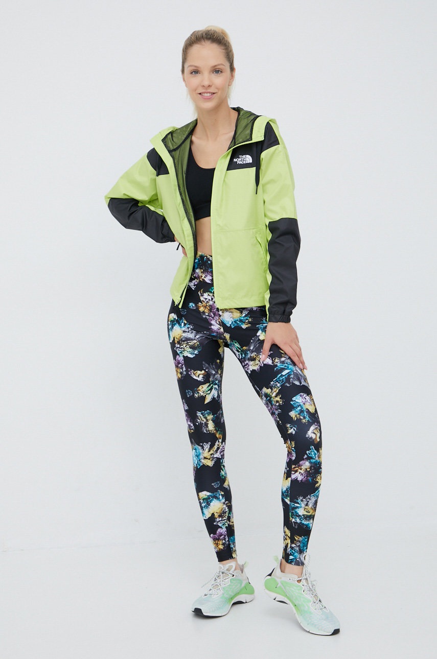 

Куртка The North Face Sheru Jacket женская цвет зелёный переходная