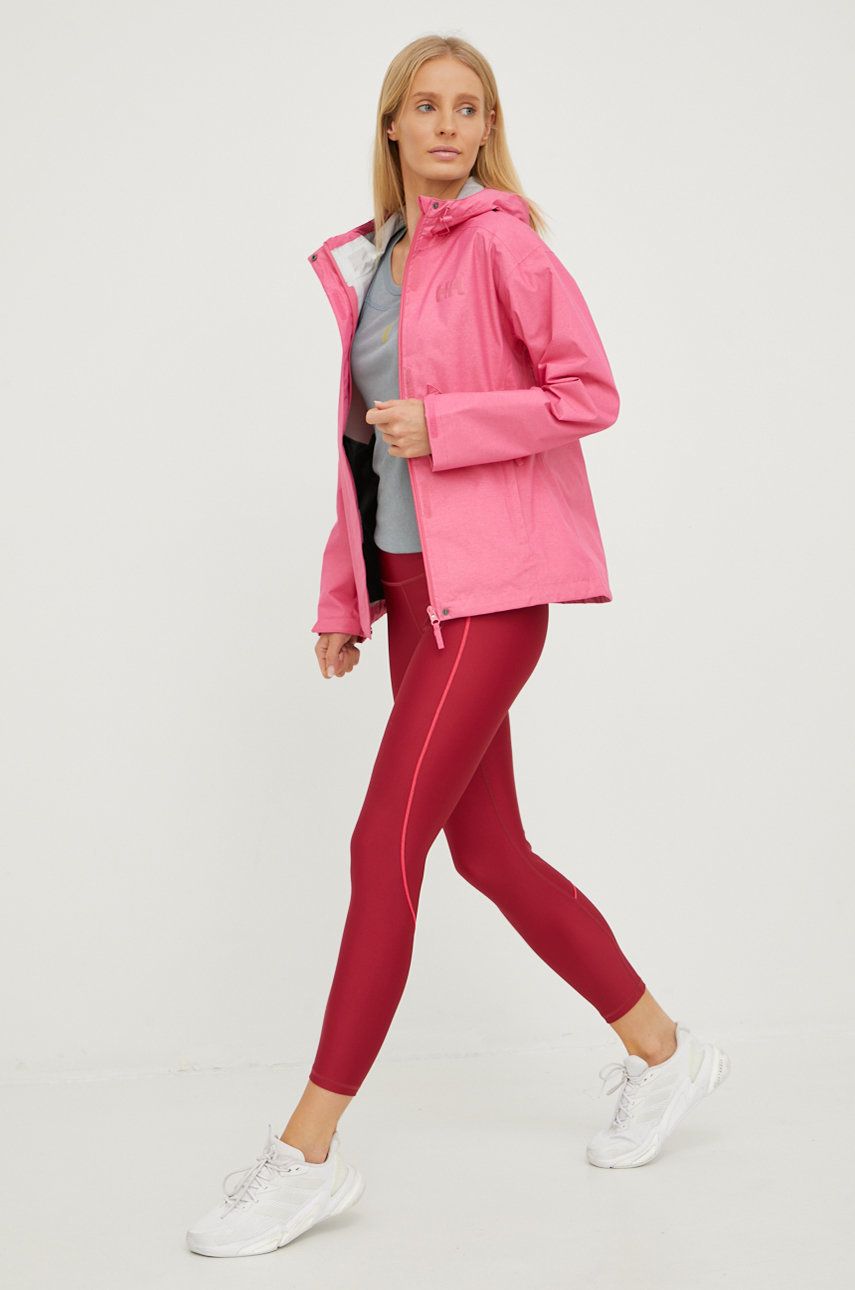 Helly Hansen kurtka outdoorowa Nari kolor różowy