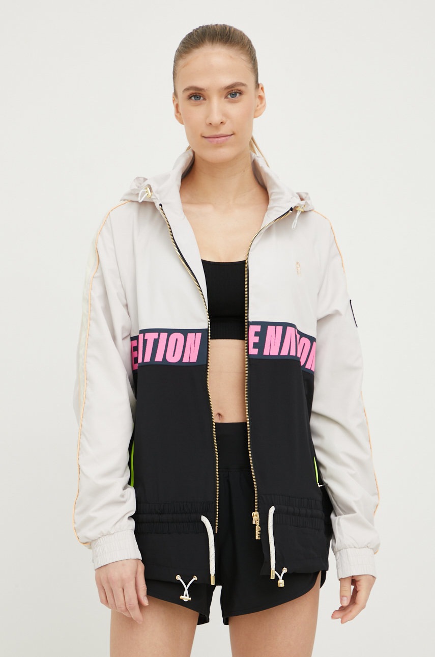 

Куртка P.E Nation Man Down женская цвет бежевый переходная oversize