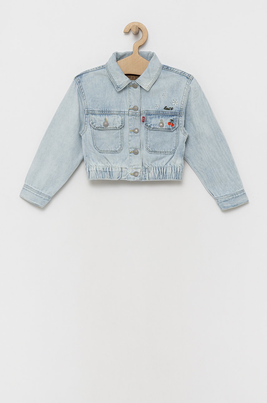 

Детско дънково яке Levi's, Син