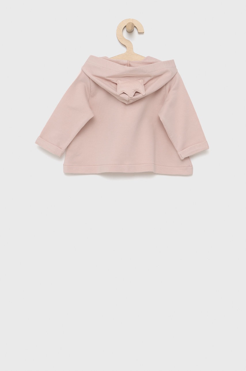 

Дитяча кофта United Colors of Benetton колір рожевий однотонна