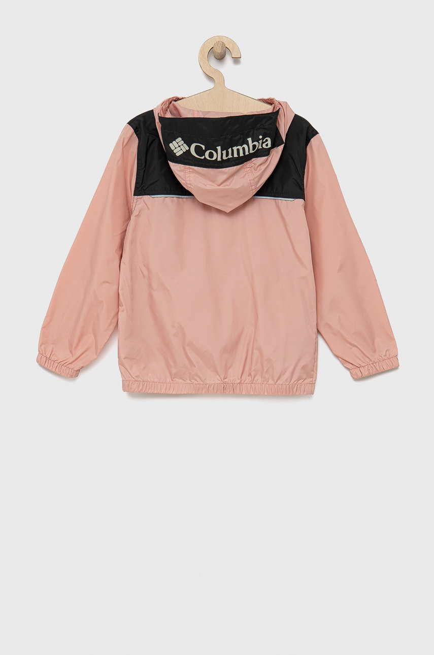 

Детская куртка Columbia цвет розовый