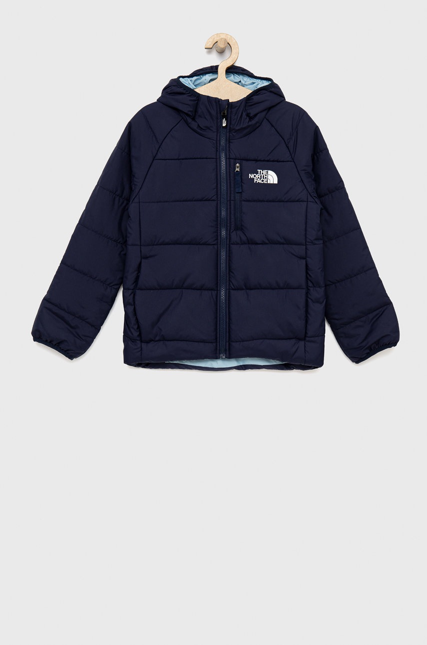 

Детско яке с две лица The North Face G Rvrsbl Perrito Jkt в тъмносиньо, Тъмносин