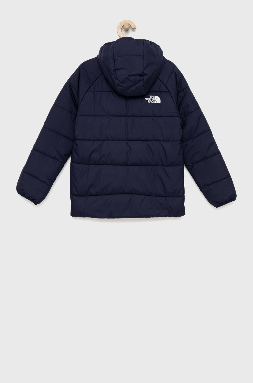 

Дитяча двостороння куртка The North Face G Rvrsbl Perrito Jkt колір синій