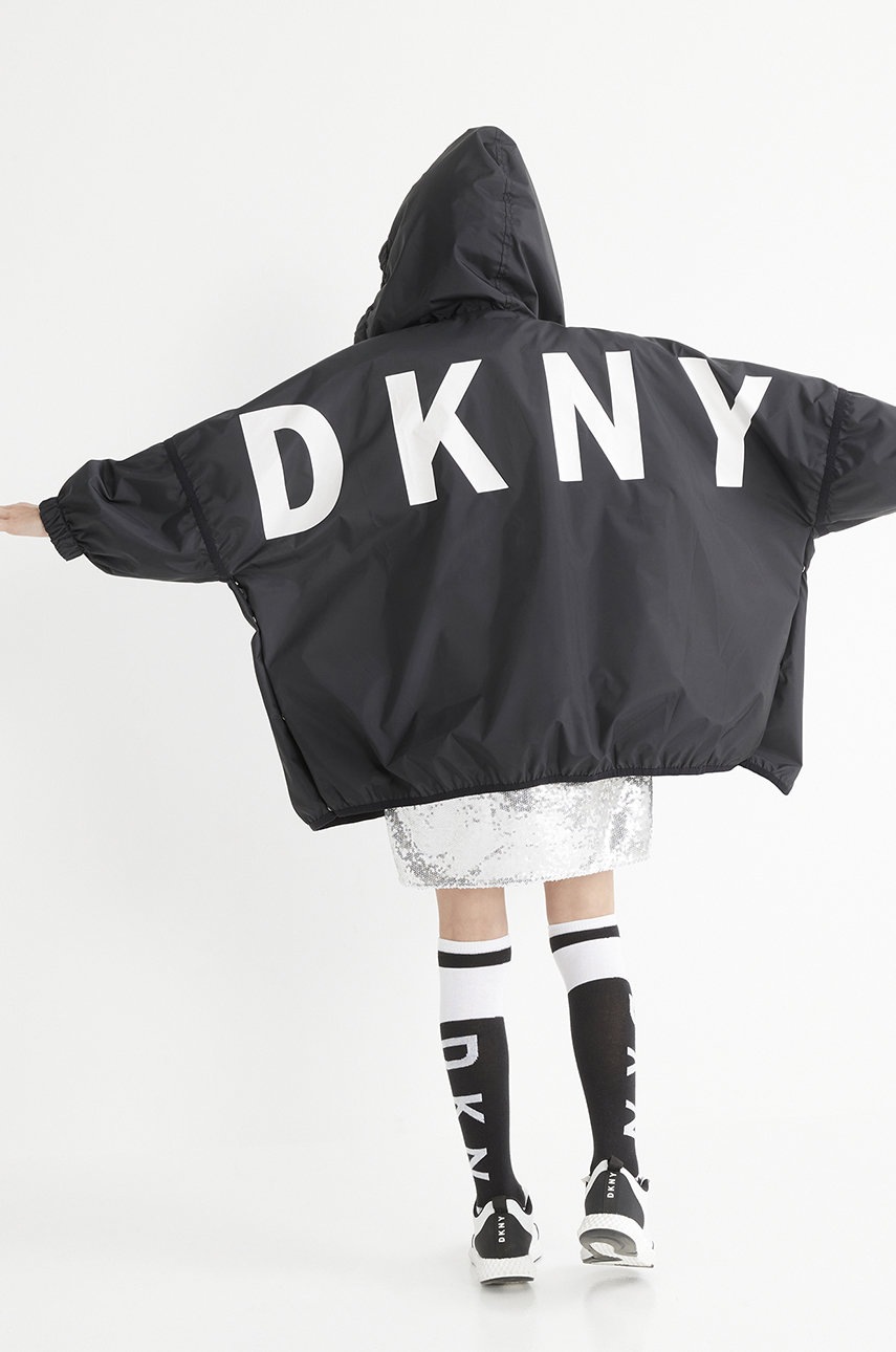 

Дитяча куртка Dkny колір чорний