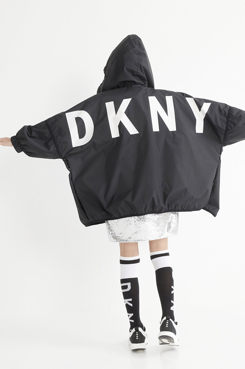 

Дитяча куртка Dkny колір чорний