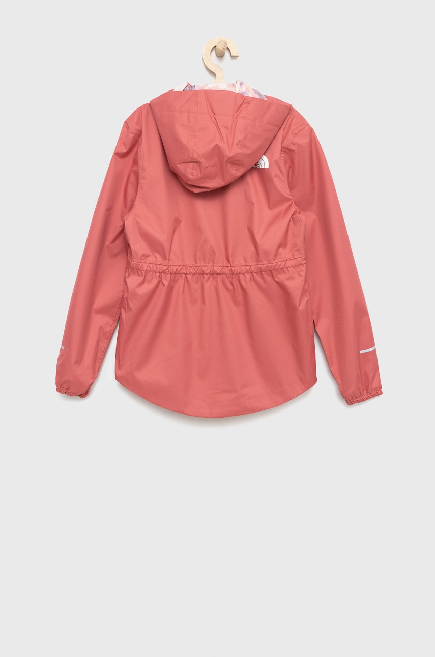 

Детская куртка The North Face G Resolve Rflc Jkt цвет розовый
