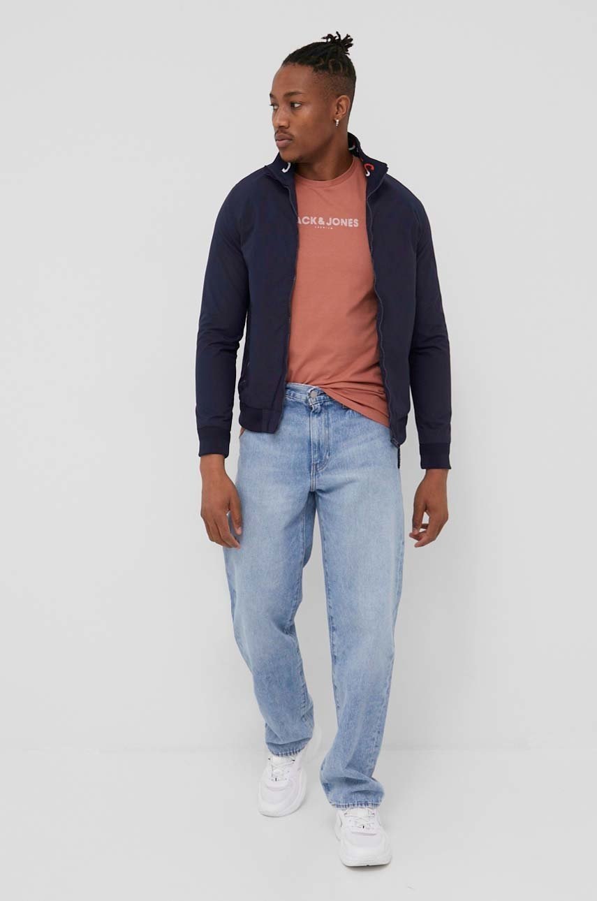 

Куртка Jack & Jones мужская цвет синий переходная