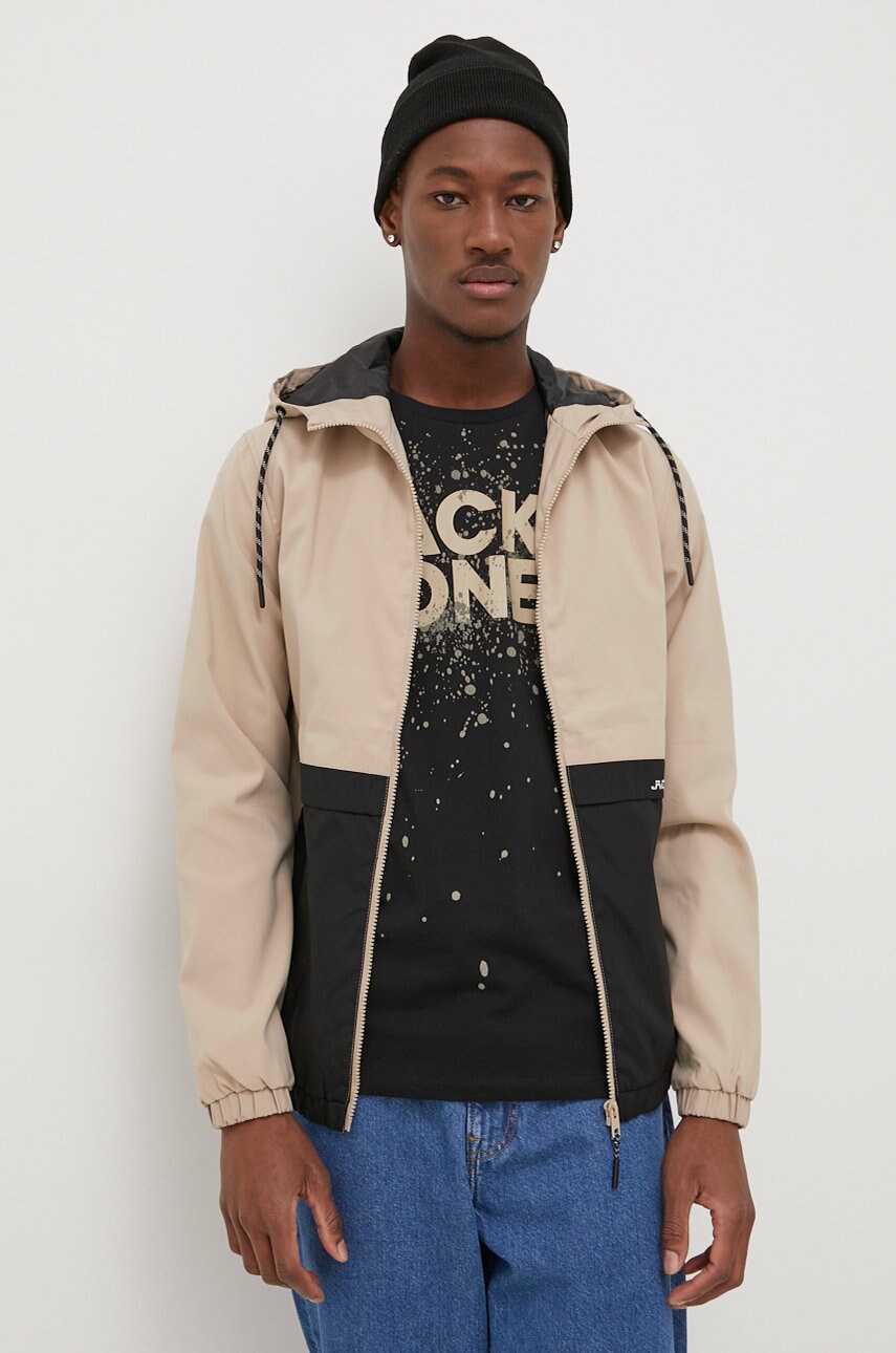 

Яке Jack & Jones мъжко в бежово с преходна изолация, Бежов