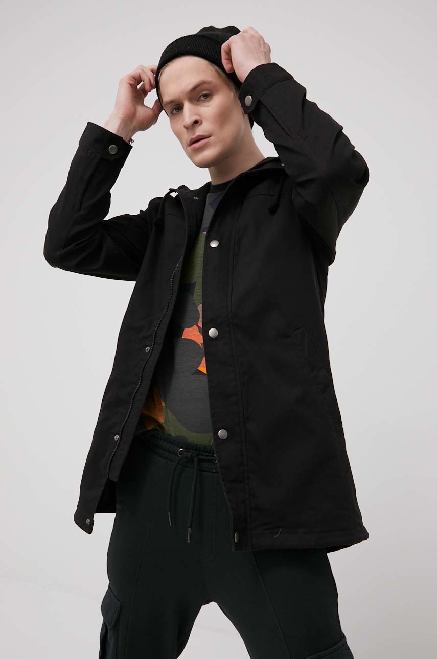 

Яке Only & Sons мъжка в черно с преходна изолация, Черен