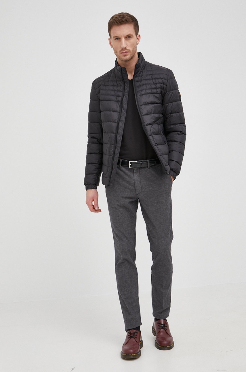 

Куртка Boss Boss Casual мужская цвет чёрный переходная