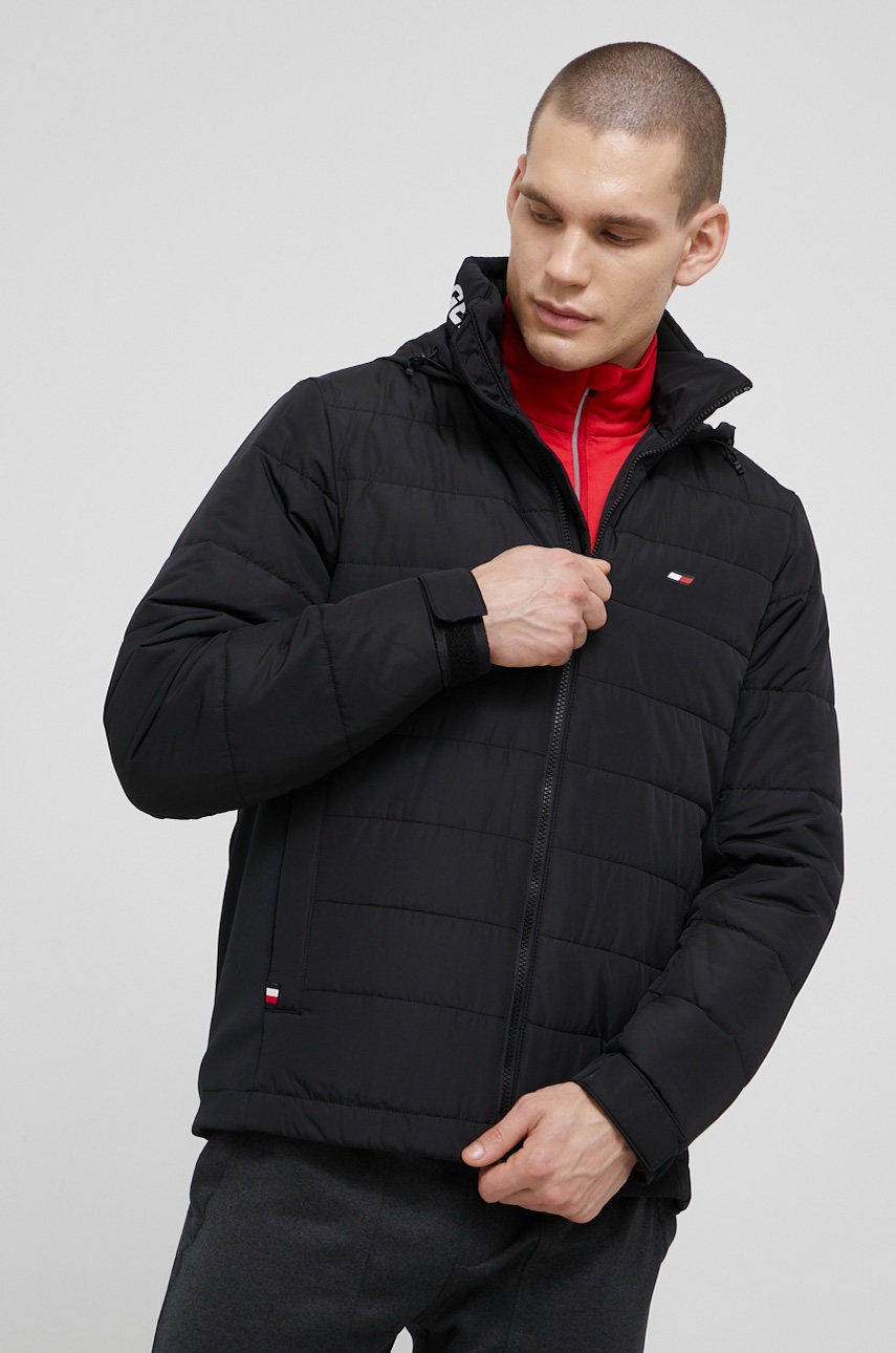 

Куртка Tommy Hilfiger мужская цвет чёрный переходная