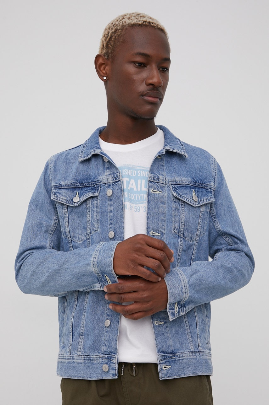 Tom tailor geaca jeans barbati, de tranzitie