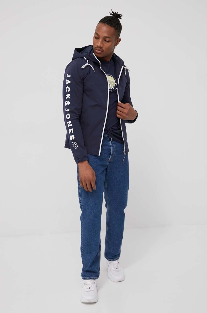 

Куртка Jack & Jones мужская цвет синий переходная