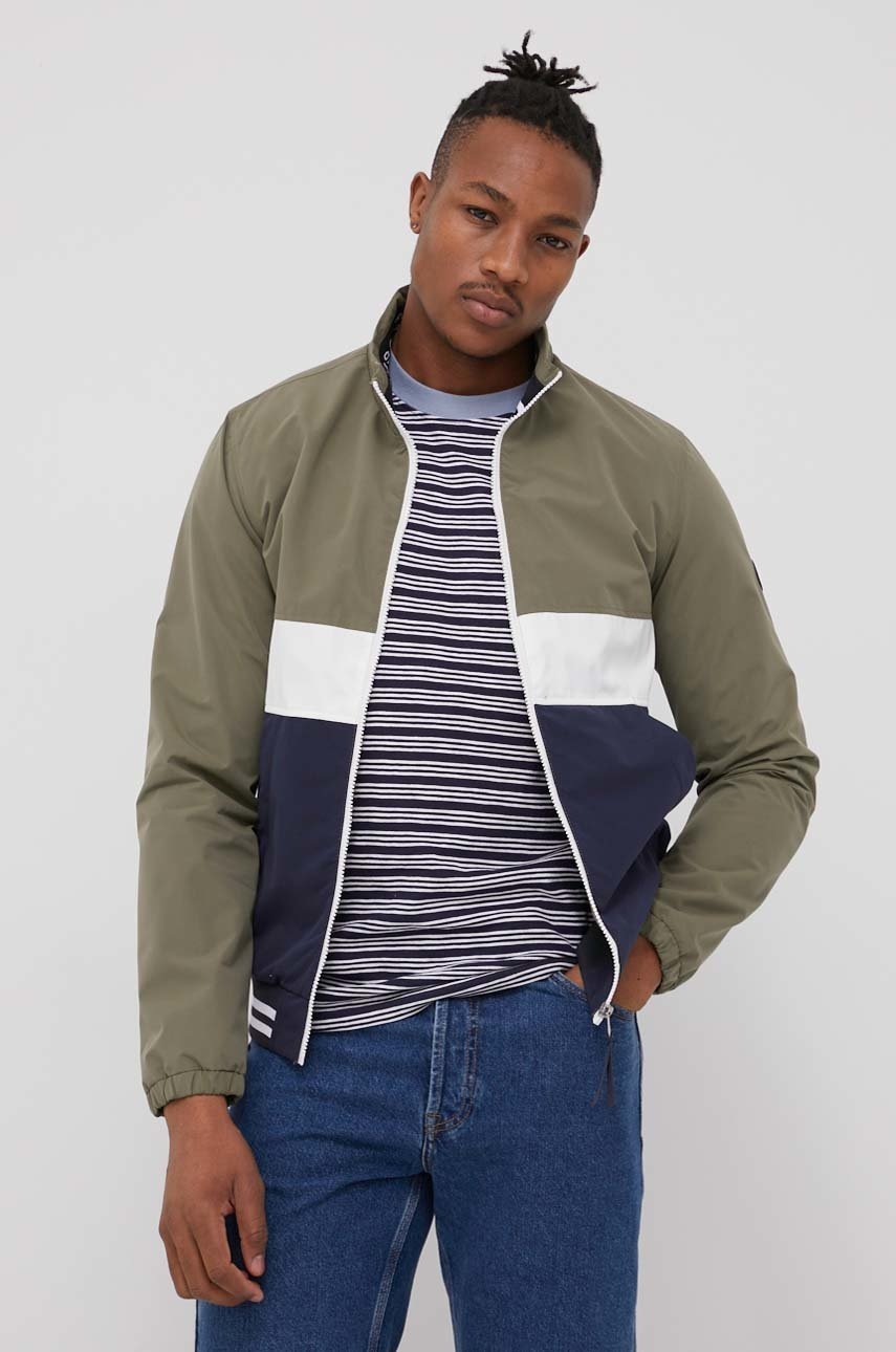 

Яке Jack & Jones мъжка в зелено с преходна изолация, Зелен