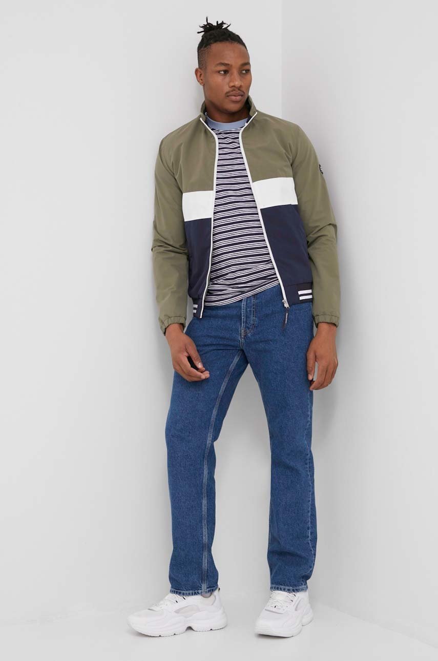 

Куртка Jack & Jones чоловіча колір зелений перехідна